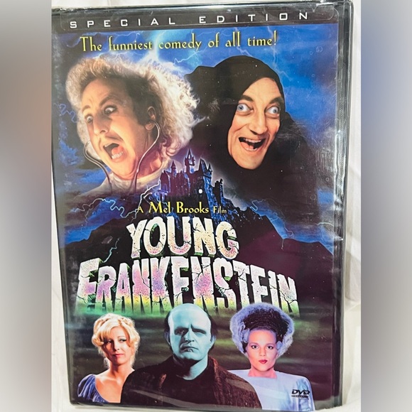 🆕 Young Frankenstein Movie DVD 1974 by Mel Brooks Special Edition Factory sealed - Picture 1 of 3